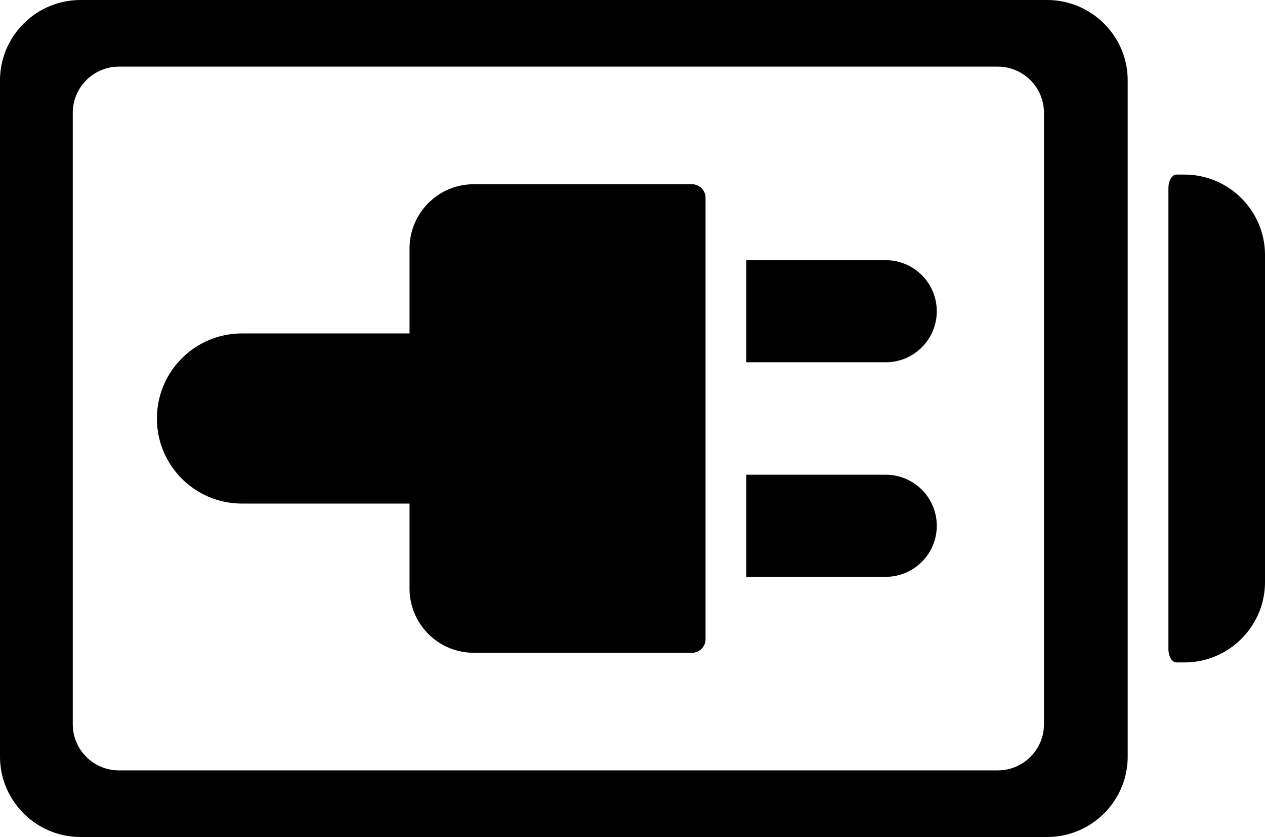 Plug Sign On Battery Outline Symbol Outline Svg File Free Vectors